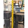 Image 9 : Qty 2 Black Utility Carts w/ Undershelves 38" x 17" x 33"H