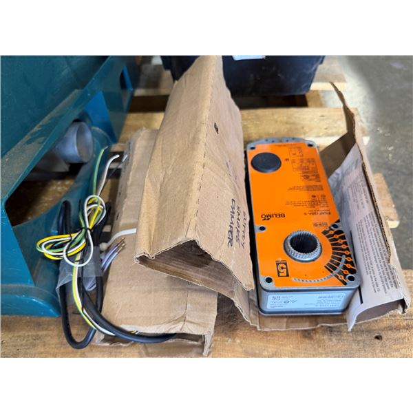 Qty 2 Belimo FSAF120A-S Spring Return Damper Actuators