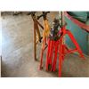 Image 4 : Qty 3 Ridgid V-Head Pipe Stands