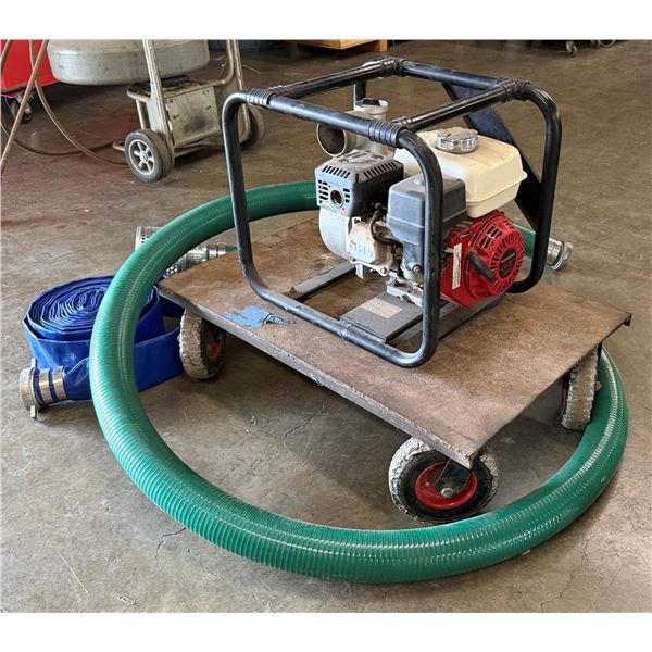 Tahoe  Water Pump w/ Honda GX200 Motor & Misc Hoses (Starts - See Video)