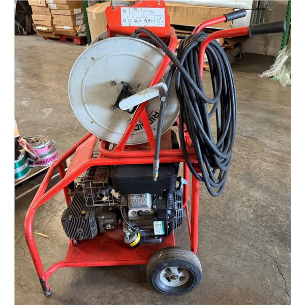 Ridgid KJ3100 Water Jetter Drain Cleaning Machine w/ Foot Valve (Starts - See Video)