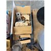Image 11 : Contents of Pallet: Caution Tape Rolls, Rubber Foam Sealant Tape, Pipe Hangers, Control Transformers