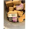 Image 5 : Contents of Pallet: Caution Tape Rolls, Rubber Foam Sealant Tape, Pipe Hangers, Control Transformers
