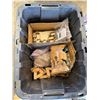 Image 8 : Contents of Pallet: Caution Tape Rolls, Rubber Foam Sealant Tape, Pipe Hangers, Control Transformers