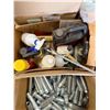 Image 3 : Contents of Pallet:  Sprinkler Nipple Attachments, Pipe Marker Stickers, Hardware, etc Misc Sizes