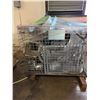 Image 2 : Metal Mesh Bin & Contents: Ventilation Components, Wall Caps, Backdraft Damper, HVAC Ducting & Fitti