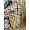 Image 5 : Metal Mesh Bin & Contents: Ventilation Components, Wall Caps, Backdraft Damper, HVAC Ducting & Fitti