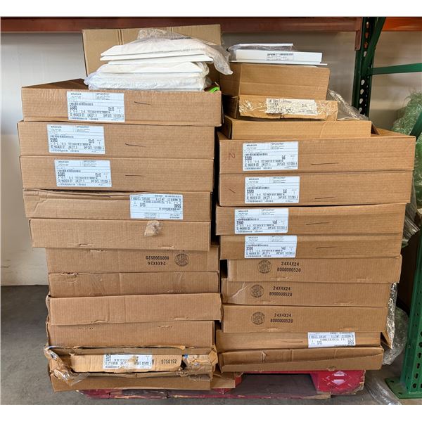 Multiple Boxes Krueger S580 Grilles, 5SH Diffusers, etc