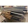 Image 1 : Multiple Cast Iron & PVC Pipes, Threaded Rods, etc Misc Sizes