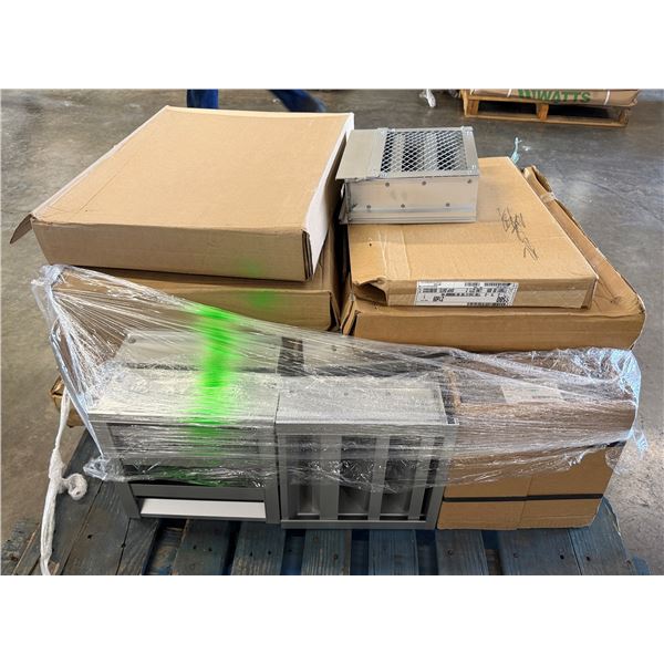 Multiple Boxes Titus S580 Linear Bar Diffusers, Intake Louvers, etc