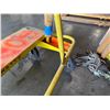 Image 5 : Yellow Drywall Panel Cart 48" x 23" x 48"H