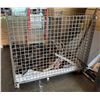 Image 1 : Metal Mesh Bin & Contents: Pipe Fittings, FlexHead Metal Hoses, etc Misc Sizes