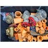 Image 21 : Wooden Bin Multiple Metal & PVC Pipe Fittings, Beam & Pipe Clamps, Surge Clips, Gate Valves, etc