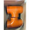 Image 3 : Multiple G-Fire Orange Ductile Iron T-Fittings, Pipe Fittings & Couplings, Victaulic 920N Mechanical