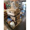 Image 3 : Contents of Pallet: Panasonic Ventilating Fan, Schier FCR1 & GB2 Grease Interceptors, etc
