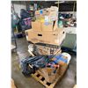 Image 4 : Contents of Pallet: Panasonic Ventilating Fan, Schier FCR1 & GB2 Grease Interceptors, etc