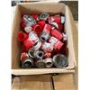 Image 2 : Contents of Pallet: Ferrules, Tyco Sprinkler Heads, Fire Protection Head Guards, ASC Wall Plates, et