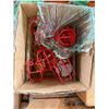 Image 6 : Contents of Pallet: Ferrules, Tyco Sprinkler Heads, Fire Protection Head Guards, ASC Wall Plates, et