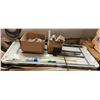 Image 1 : Folding Table w/ Titus FL20 Diffusers, Box Wire, etc