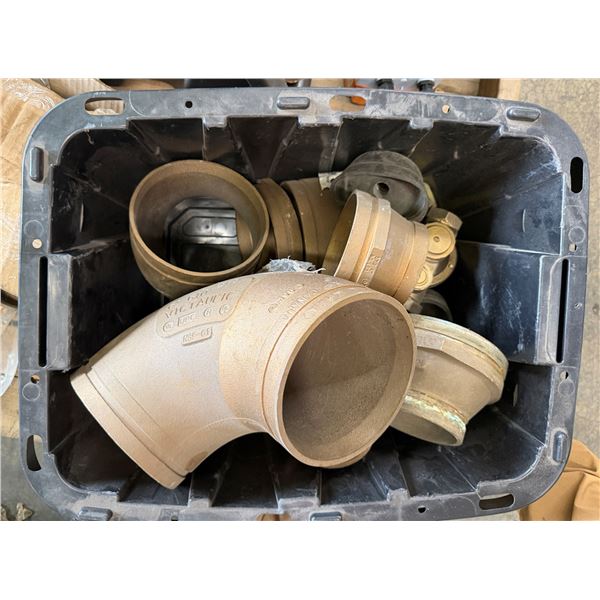 Bin Mutiple Victaulic Elbow Pipe Fittings, Concentric Reducer,  EPC-FXC Copper Reducer Coupling, etc