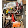 Image 1 : Contents of Pallet:  Belimo Return Valve Actuator, Swing Check Valve, Sprinkler Heads, Fittings, etc
