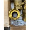 Image 3 : Qty 4 Rubinetterie Bresciane FNWX415P Brass Ball Valves