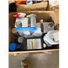 Image 4 : Contents of Pallet: Expandable Hose, Accushim Set, Gearlube Synthetic Oil, Fire Extinguishers, etc