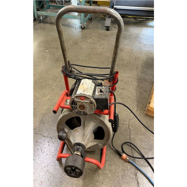 Ridgid  K-100-13 Drum Drain Cleaning Machine