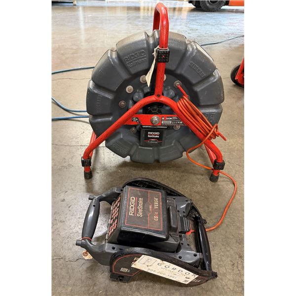 Ridgid CS6X Versa SeeSnake Digital Recording Monitor & Mini Pro Sewer Camera Inspection Reel