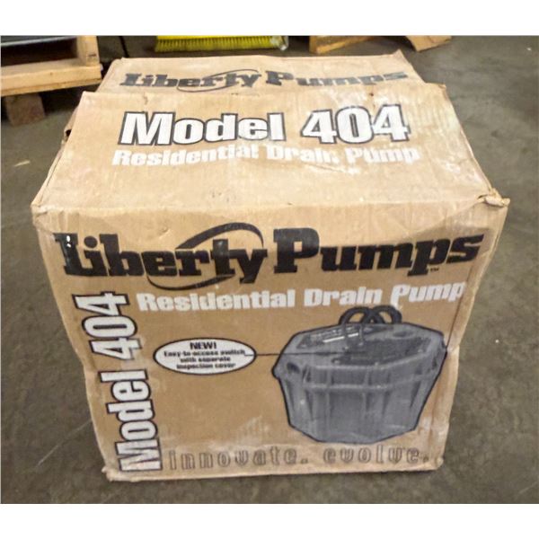 Liberty Pumps 404 Residential Drain Pump in Box