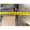 Image 9 : Black Framed Utility Cart w/ Plywood Base 48" x 30" x 56"H
