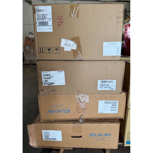 Multiple Boxes Elkay, Dayton & Blanco Sinks, Misc Sizes