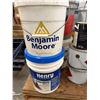 Image 10 : Multiple Pails Sure Seal, Dura-Brite Roof Coating, Paint, Cat Litter, Gas Can, etc