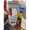Image 6 : Multiple Pails Sure Seal, Dura-Brite Roof Coating, Paint, Cat Litter, Gas Can, etc