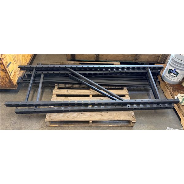 Pallet Racking Components: Frames, Horizontal Beams 77" x 23" x 78"H