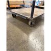 Image 5 : Black Framed Utility Cart w/ Plywood Base 48" x 30" x 56"H