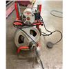 Image 1 : Ridgid K-400-T2 Drain Cleaning Machine (Belt Off-Track & Drum Needs Reattachment)