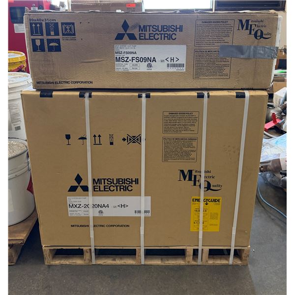 Mitsubishi Electric MSZ-FS09NA & MXZ-2C20NA4 Split-System Heat Pumps