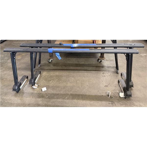 Pair Weather Guard Truck Bed Racks 66" x 29"H (Clamps Missing)