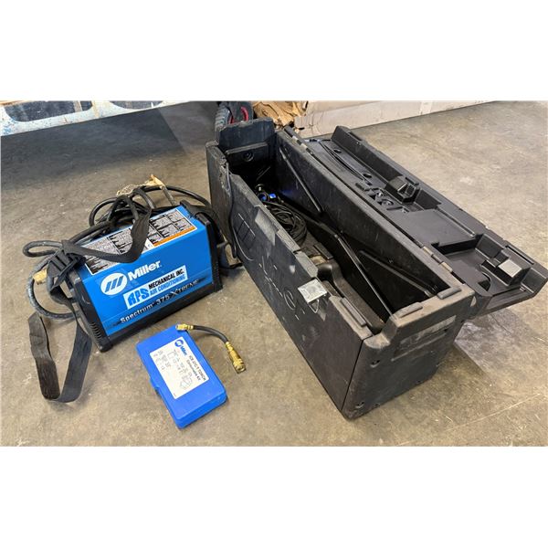 Miller Spectrum 375 X-Treme Plasma Cutter w/ ICE-27C/T Torch & Black Toolbox