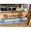 Image 7 : Warehouse Rolling Table 82" x 48" x 40"H & Contents: Alerflex EPDM Insulation, Metal Bars, Duct Hose