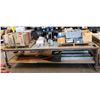 Image 1 : Warehouse Work Table on Wheels w/ Undershelf 132" x 48" x 33"H (contents not included)
