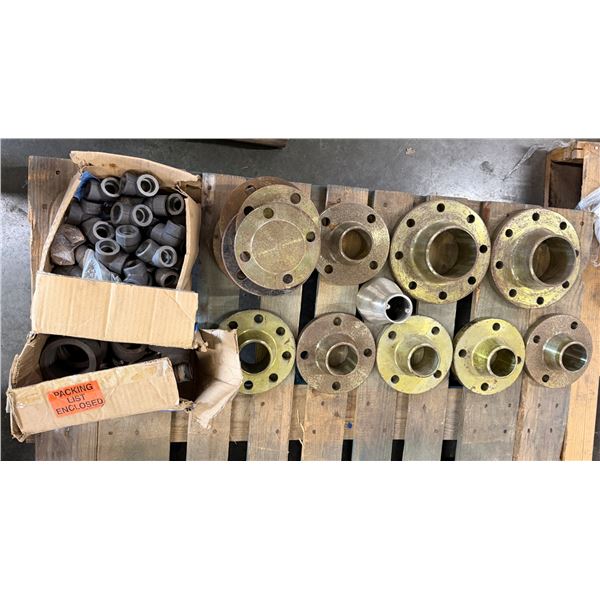 Multiple Flanges, Nozzle, Pipe Fittings, Couplings, etc Misc Sizes