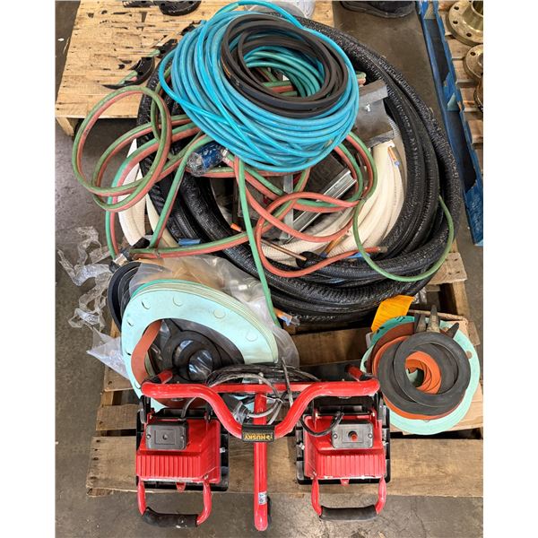 Multiple Hoses, Conduit, Gaskets, Husky Twin Work Light, etc