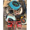 Image 1 : Multiple Hoses, Conduit, Gaskets, Husky Twin Work Light, etc