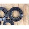 Image 2 : Qty 5 Black Welding Neck Flanges, Misc Sizes