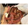 Image 2 : Contents of Pallet: Hanger Straps, Metal Cable, Bag Flexible Tubes, Hardware, etc