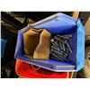 Image 10 : Multiple Bins Pipe Fittings, Pipe Clamps, HOLD-RITE Silencer Clamps, Brackets, Hardware, etc