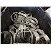 Image 24 : Multiple Bins Pipe Fittings, Pipe Clamps, HOLD-RITE Silencer Clamps, Brackets, Hardware, etc