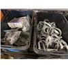 Image 2 : Multiple Bins Pipe Fittings, Pipe Clamps, HOLD-RITE Silencer Clamps, Brackets, Hardware, etc
